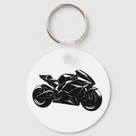 Futuristic Sport Motorcycle Design キーホルダー