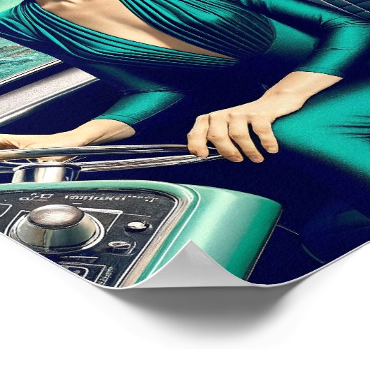 Futuristic Transportation ポスター (角)