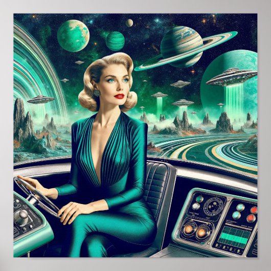 Futuristic Transportation ポスター (正面)