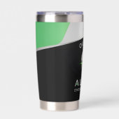 Futuristic UFO & Alien Head 保温保冷タンブラー (正面)