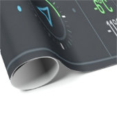 Futuristic Weather Dashboard UI Wrapping Paper ラッピングペーパー (ロールコーナー)