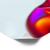 Futuristic woman portrait, sci-fi aesthetics, neon ポスター (コーナー)