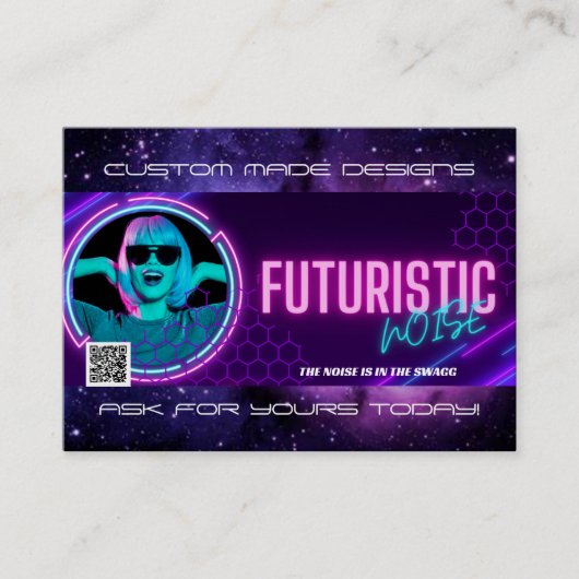 FuturisticNOISE名刺 名刺 (正面)