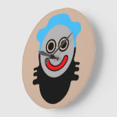 Futz-Tamago Clupkitz Momentizer ラージ壁時計 (傾斜)