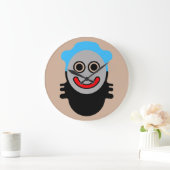 Futz-Tamago Clupkitz Momentizer ラージ壁時計 (ホーム)