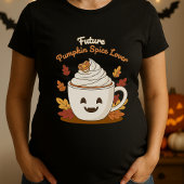 Fuuny Maternity Halloween Cozy Fall Pregnancy  Tシャツ
