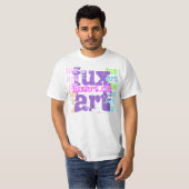 fuxart multicolored tシャツ (正面フル)
