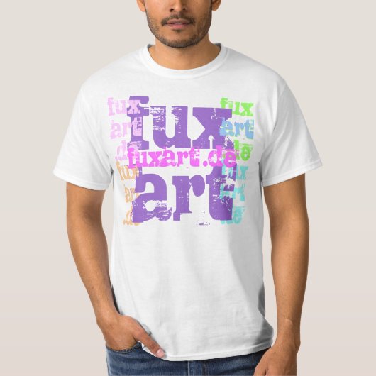 fuxart multicolored tシャツ (正面)