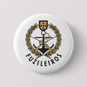 "Fuzileiros "ポルトガル海軍海兵隊員 缶バッジ