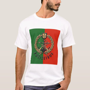 "Fuzileiros "ポルトガル海軍海兵隊員 Tシャツ