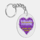 fuzzball キーホルダー (正面左)