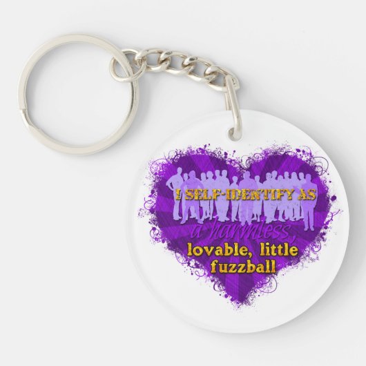 fuzzball キーホルダー (正面)