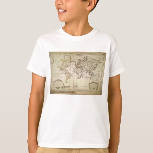 Fuzzy表現® Old Map #5 Kid Tシャツ (正面)