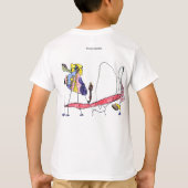 Fuzzy表現® Ops Gzilla Try 2 Angles Kid Tシャツ (裏面)