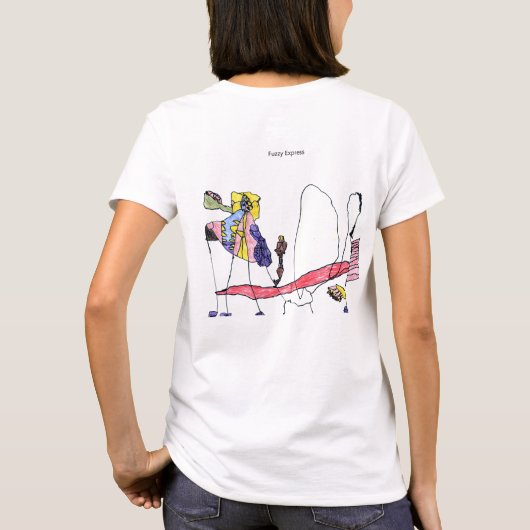 Fuzzy表現® Ops Gzilla Try 2 Angles Wom Tシャツ (裏面)