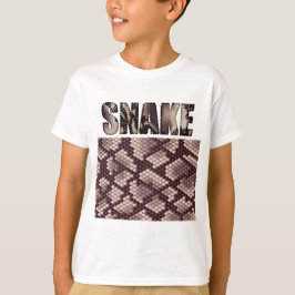 Fuzzy表現® SnakeアニマルプリントKid Tシャツ