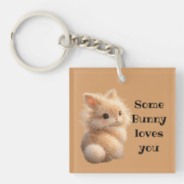 Fuzzy bunny キーホルダー