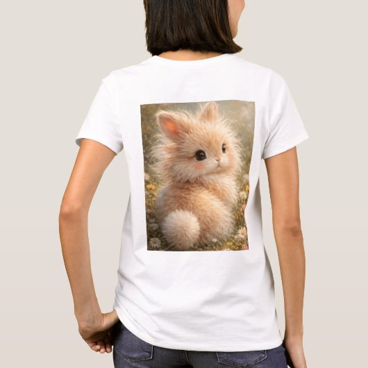 Fuzzy Bunny: Bunny Love Tシャツ (裏面)