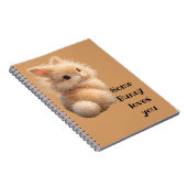 Fuzzy bunny: Some Bunny Loves You ノートブック (右側)