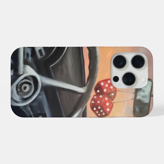 Fuzzy Dice iPhoneケース (裏面横)