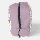 Fuzzy Flower Pattern Pastels on White ドップキット (右)