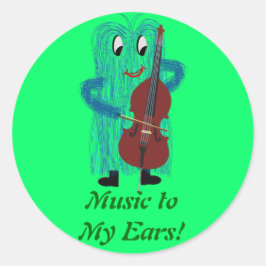 FuzzyBassPlayer ラウンドシール