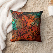 FuzzyFoxArt 、ポリゴン クッション (ブランケット)