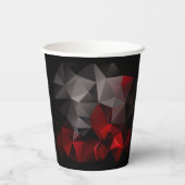 FuzzyFoxArt 3紙プレート 紙コップ (裏面)