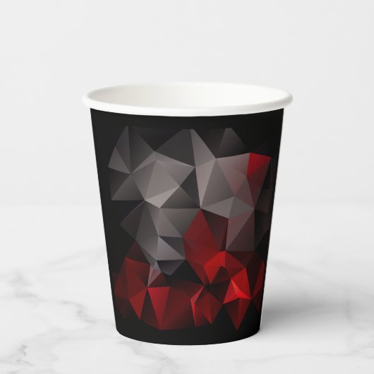 FuzzyFoxArt 3紙プレート 紙コップ (裏面)