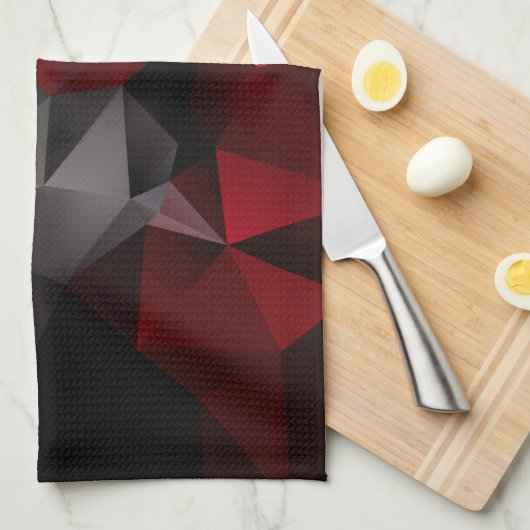 FuzzyFoxArt 3 キッチンタオル (四つ折り)