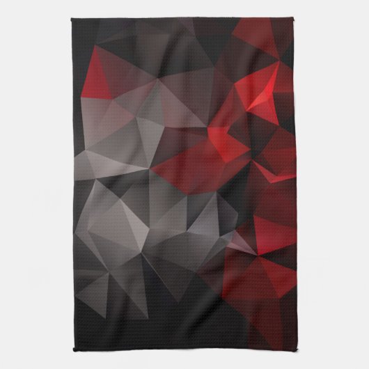 FuzzyFoxArt 3 キッチンタオル (縦)