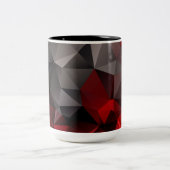 FuzzyFoxArt 3 ツートーンマグカップ (中央)