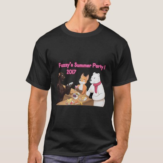 Fuzzy's Party, Summer 2017! Tee Shirt Tシャツ (正面)