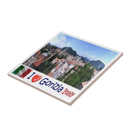 FVG005 GORIZIA I Love，イタリア， タイル (側面)