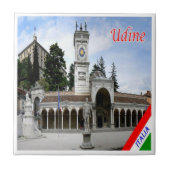 FVG022 UDINE, Piazza Liberta,イタリア, タイル (正面)