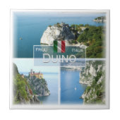 FVG027 DUINO,モザイク,イタリア, タイル (正面)