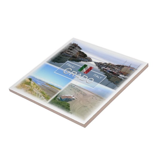 FVG031 GRADO，モザイク，イタリア， タイル (側面)