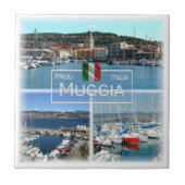 FVG032 MUGGIA,モザイク,イタリア, タイル (正面)