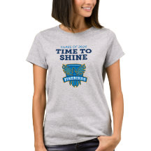 FVHS 輝く時 Tシャツ (レディース、グレー)