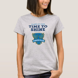 FVHS 輝く時 Tシャツ (レディース、グレー)