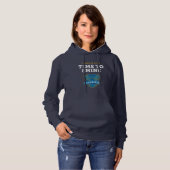 FVHS Time to Shine Women's Hoodie (Navy) パーカ (正面フル)