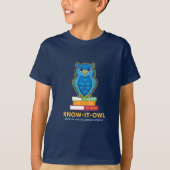 FVMS Know-It-Owl、海軍青年 Tシャツ (正面)