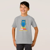 FVMS Know-It-Owl、Gray Youth T-Shirt Tシャツ (正面フル)