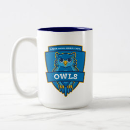 FVMS School Mug (Navy) ツートーンマグカップ
