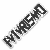 FVTVRISMO シール (正面)