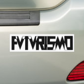 FVTVRISMO バンパーステッカー (車上)