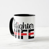 FW11 | 消防士の妻 マグカップ (正面左)