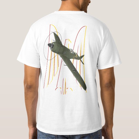 Fw 190の肉屋の鳥 tシャツ (裏面)