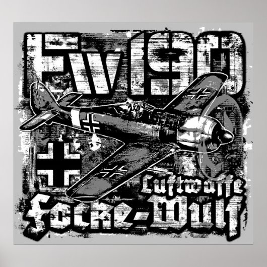 Fw 190 ポスター (正面)