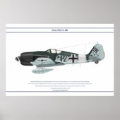 Fw-190 A-8 JG3 1 ポスター (正面)